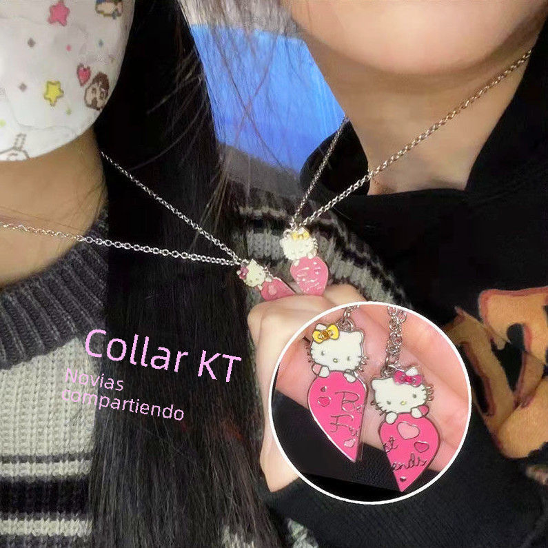 Hello Kitty Necklace for Trendy Couples and Friends
