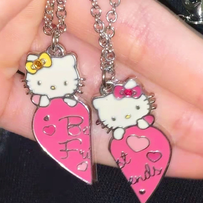 Hello Kitty Necklace for Trendy Couples and Friends