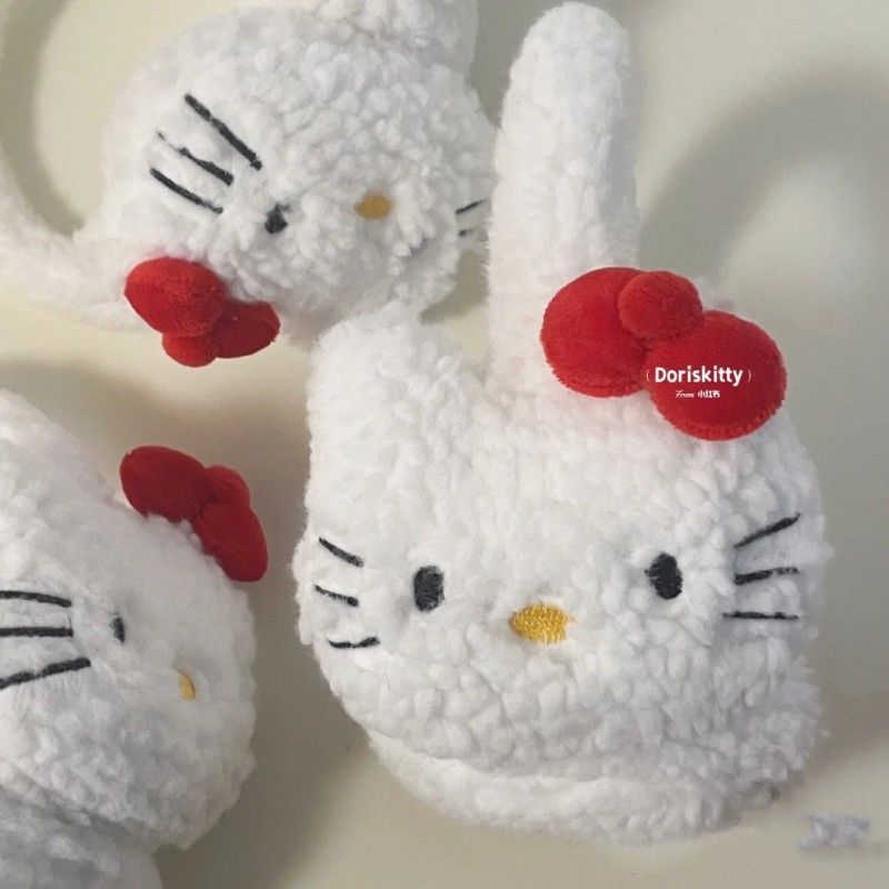 Cute Thick Kitty Ear Warmers for Winter